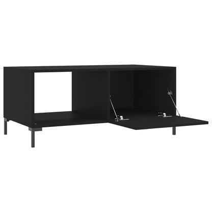 Coffee Table Black 90x50x40 cm Engineered Wood