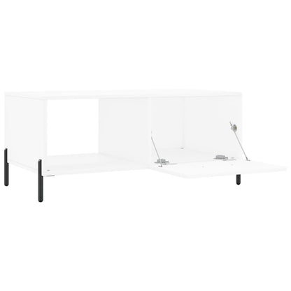 Coffee Table White 90x50x40 cm Engineered Wood