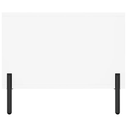 Coffee Table White 90x50x40 cm Engineered Wood