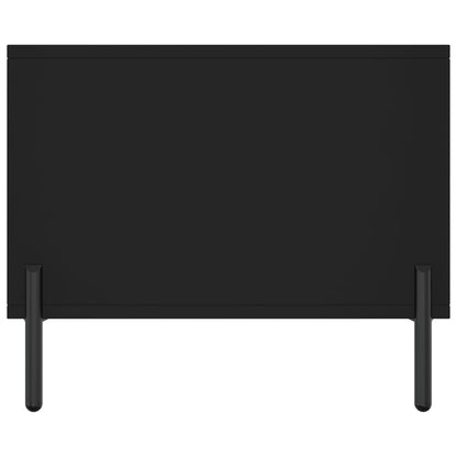 Coffee Table Black 90x50x40 cm Engineered Wood