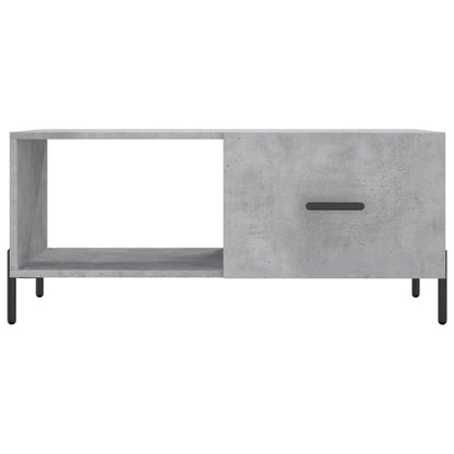 Coffee Table Concrete Grey 90x50x40 cm Engineered Wood