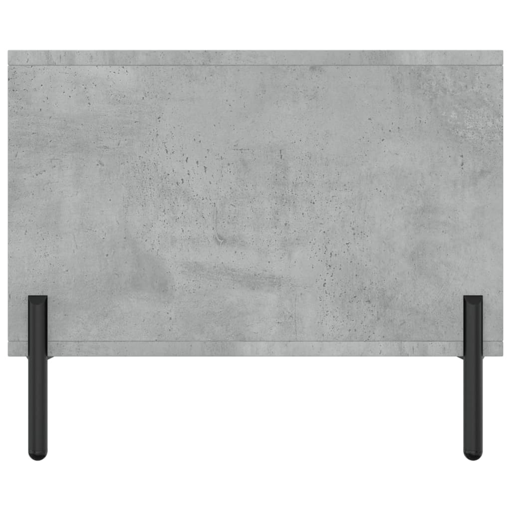 Coffee Table Concrete Grey 90x50x40 cm Engineered Wood
