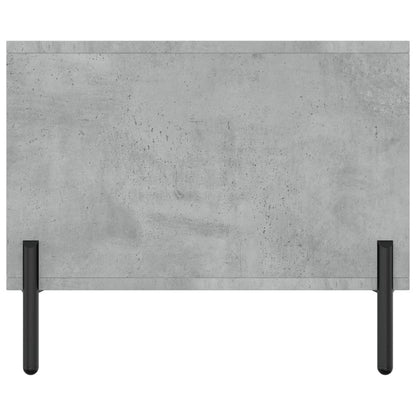 Coffee Table Concrete Grey 90x50x40 cm Engineered Wood