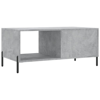 Coffee Table Concrete Grey 90x50x40 cm Engineered Wood