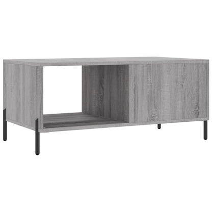 Coffee Table Grey Sonoma 90x50x40 cm Engineered Wood