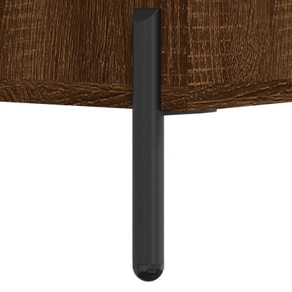 Coffee Table Brown Oak 90x50x40 cm Engineered Wood