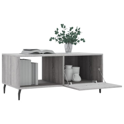 Coffee Table Grey Sonoma 90x50x40 cm Engineered Wood