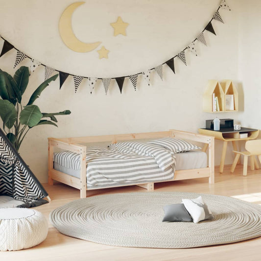Solid Pine Kids Bed Frame 70x140 cm - Durable & Stylish