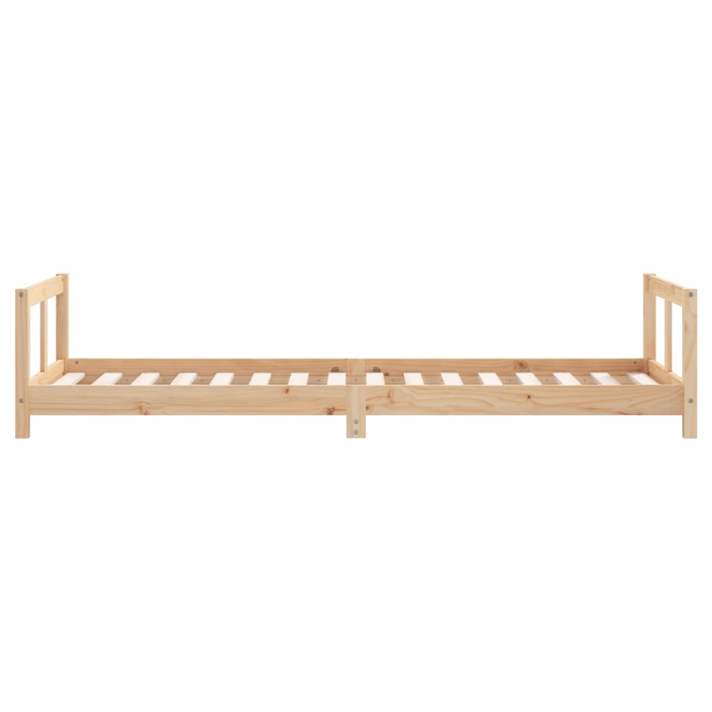 Solid Pine Kids Bed Frame 80x200 cm - Durable & Stylish!