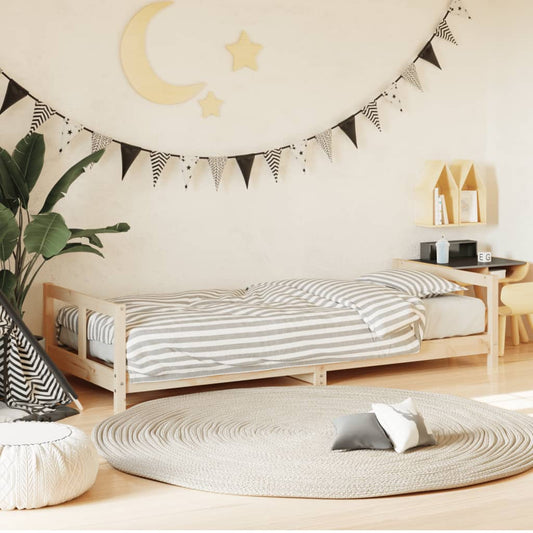Solid Pine Kids Bed Frame 80x200 cm - Durable & Stylish!
