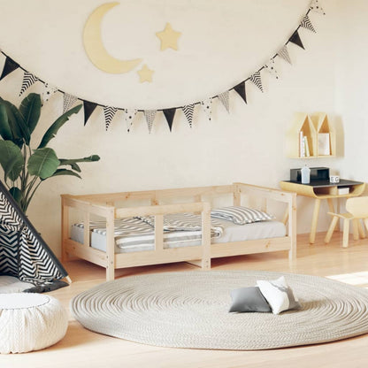 Solid Pine Kids Bed Frame 70x140 cm - Durable & Stylish
