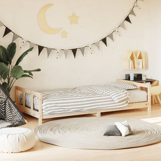Solid Pine Kids Bed Frame 90x190 cm - Durable & Stylish Design