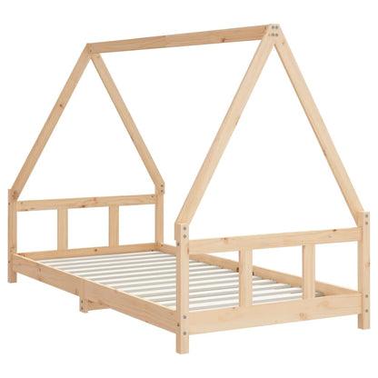 Solid Pine Kids Bed Frame 90x190 cm - Durable & Stylish