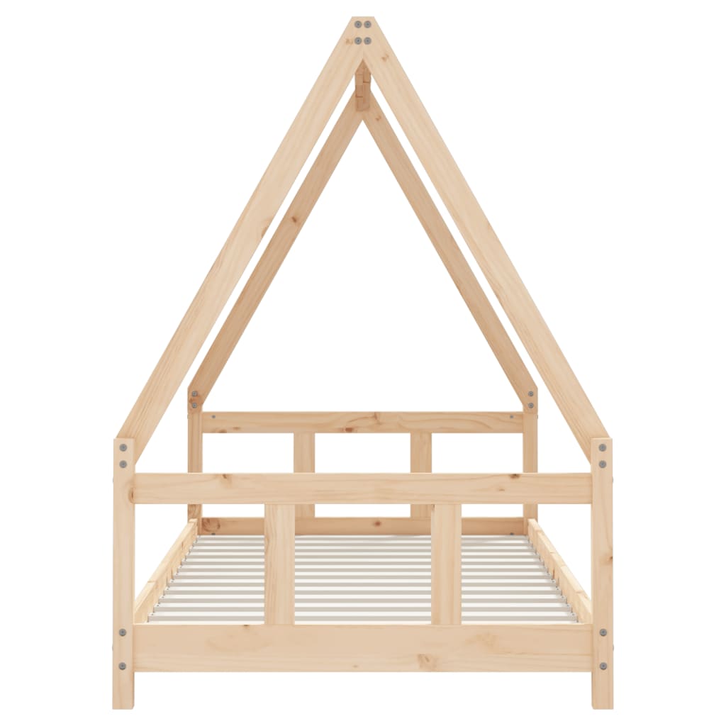 Solid Pine Kids Bed Frame 90x190 cm - Durable & Stylish