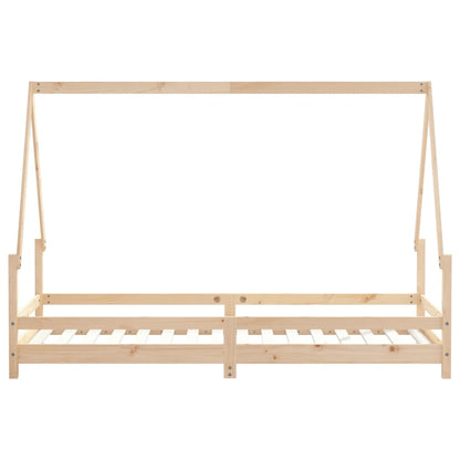 Solid Pine Kids Bed Frame 80x200 cm – Durable & Stylish