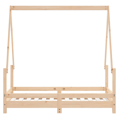 Solid Pine Kids Bed Frame 70x140 cm - Durable & Stylish