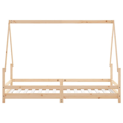Solid Pine Kids Bed Frame 90x190 cm - Durable & Stylish