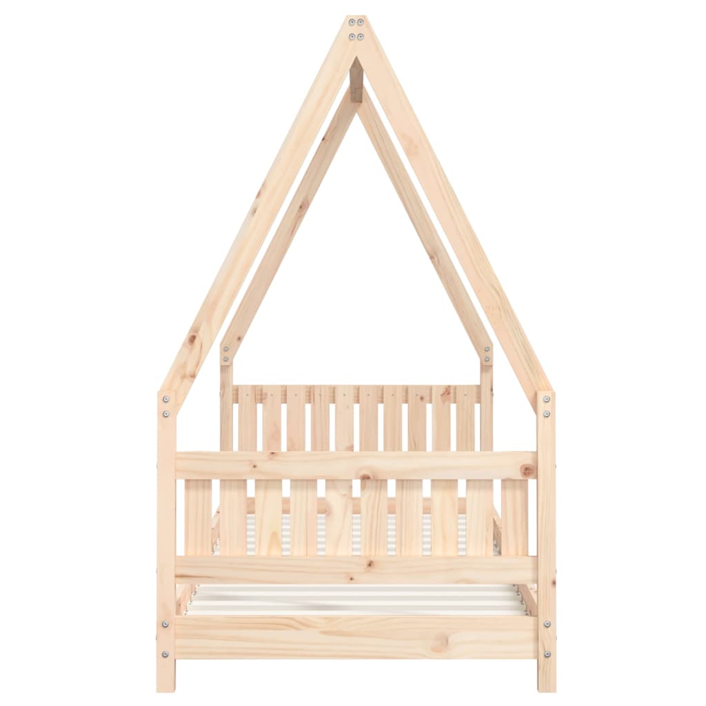 Solid Pine Kids Bed Frame 80x200 cm - Durable & Eco-Friendly