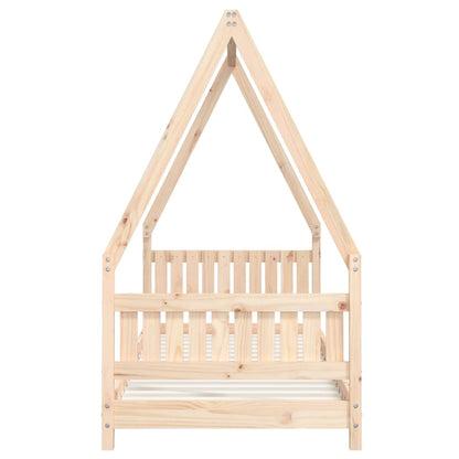Solid Pine Kids Bed Frame 80x200 cm - Durable & Eco-Friendly