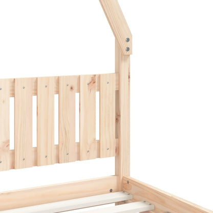 Solid Pine Kids Bed Frame 80x200 cm - Durable & Eco-Friendly