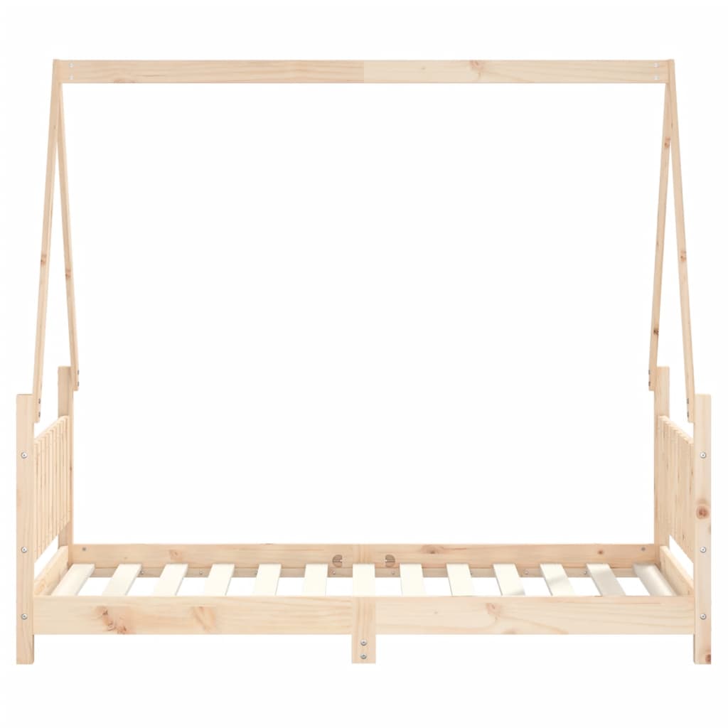 Solid Pine Kids Bed Frame 80x160 cm - Durable & Stylish