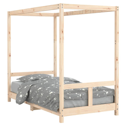 Solid Pine Kids Bed Frame 80x160 cm - Durable & Stylish