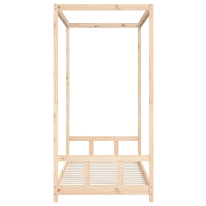 Solid Pine Kids Bed Frame 90x190 cm - Sturdy & Stylish Design