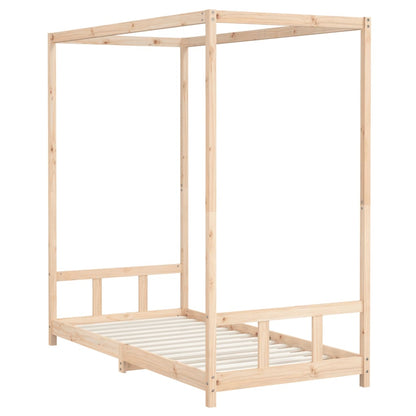 Solid Pine Kids Bed Frame 90x190 cm - Sturdy & Stylish Design
