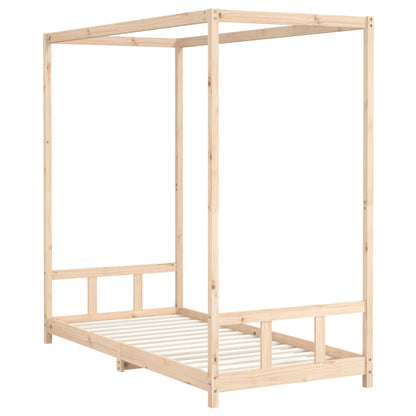 Solid Pine Kids Bed Frame 90x200 cm - Durable & Stylish Design