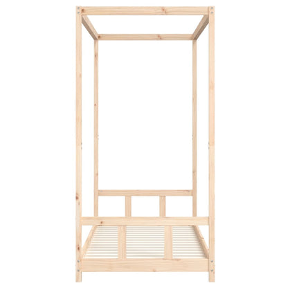 Solid Pine Kids Bed Frame 90x200 cm - Durable & Stylish Design