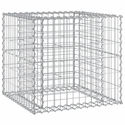 Gabion Basket Garden Bench with Pine Wood - Durable & Stylish