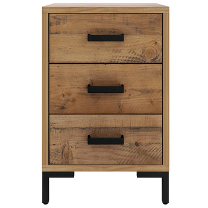 Solid Pine Bedside Cabinets Set of 2 - 40x30x55 cm