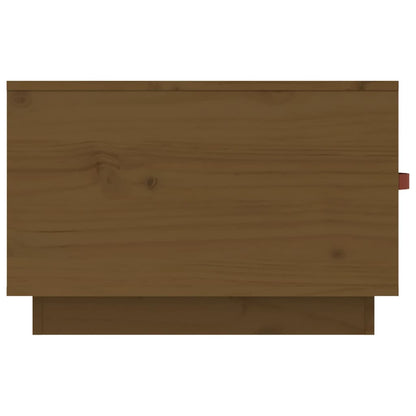 Coffee Table Honey Brown 60x53x35 cm Solid Wood Pine