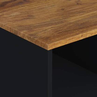 Coffee Table 80x50x40 cm Solid Wood Mango&Engineered Wood