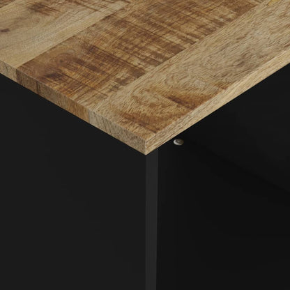 Coffee Table 40x31x46 cm Solid Wood Mango&Engineered Wood