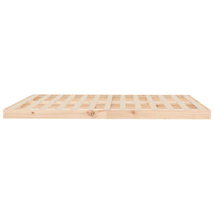 Solid Pine Wood Bed Frame 160x200 cm - Durable & Stylish Design