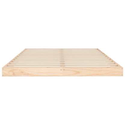 Solid Pine Wood Bed Frame 120x200 cm - Sturdy & Stylish Design
