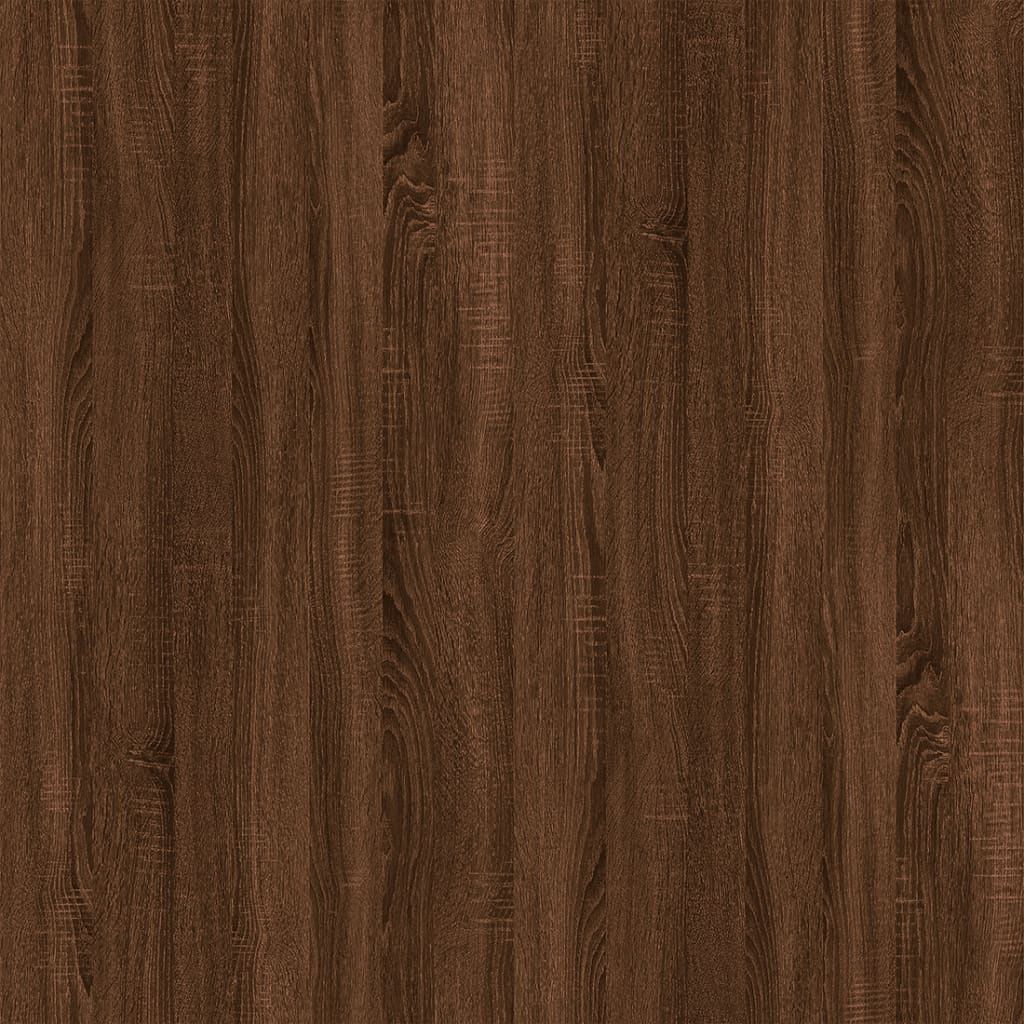 Wall Mounted TV Cabinet Brown Oak 40x34,5x80 cm