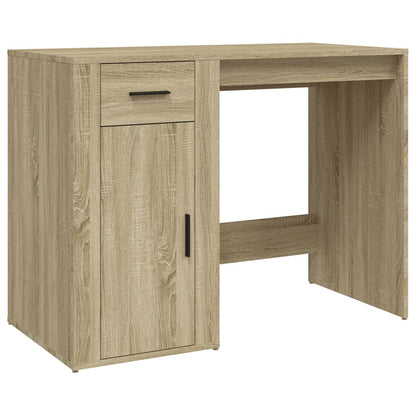 Sonoma Oak Desk 100x49x75 cm, Engineered Wood