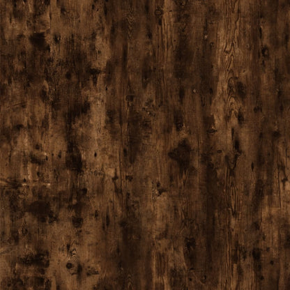Smoked Oak Desk 100x49x75 cm, Engineered Wood, Elegant & Durable