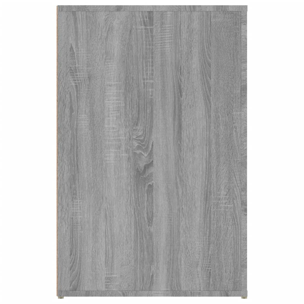 Grey Sonoma Desk 100x49x75cm - Stylish Engineered Wood Design