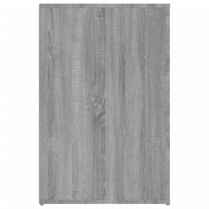 Grey Sonoma Desk 100x49x75cm - Stylish Engineered Wood Design