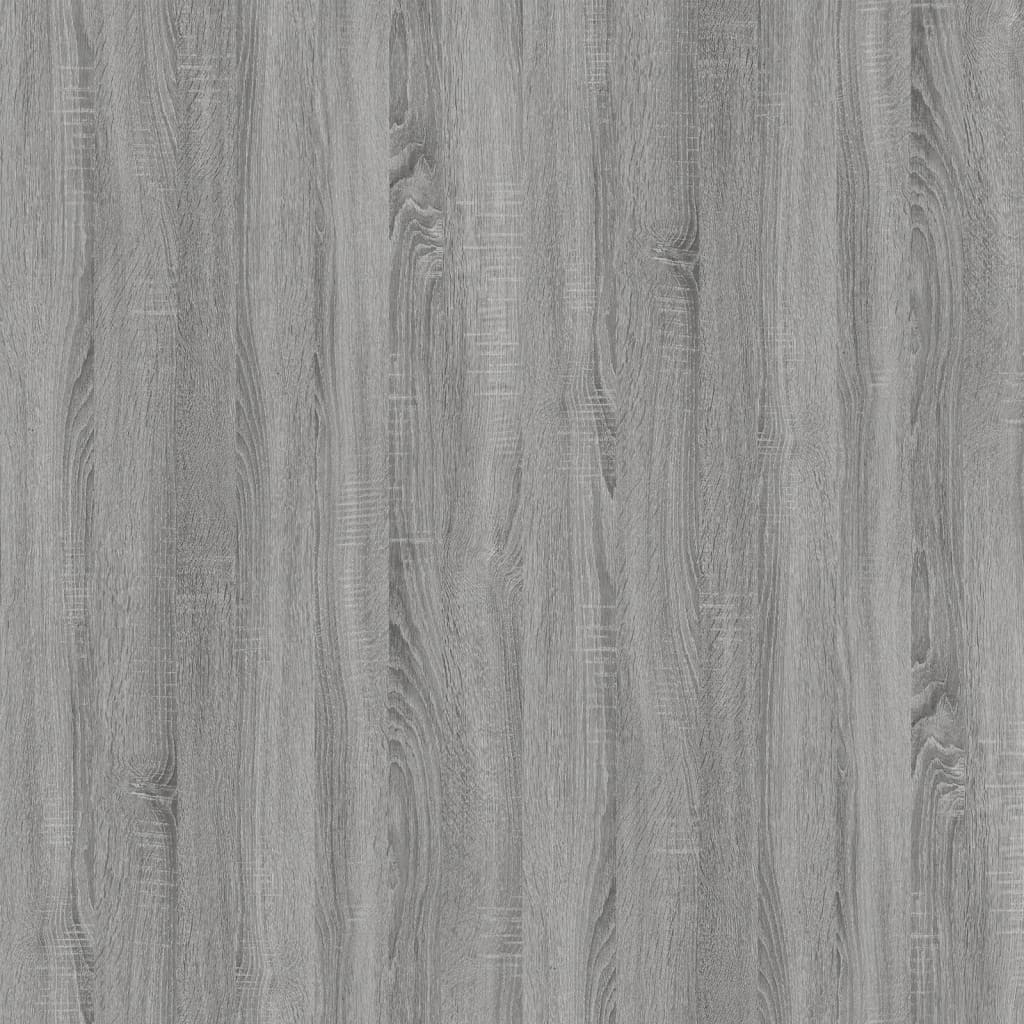 Grey Sonoma Desk 100x49x75cm - Stylish Engineered Wood Design
