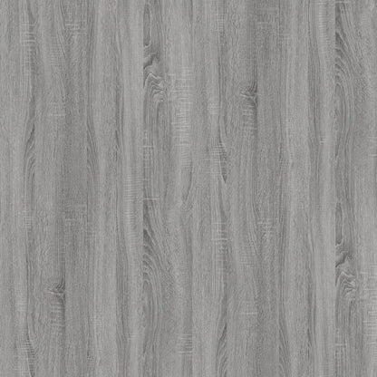Grey Sonoma Desk 100x49x75cm - Stylish Engineered Wood Design