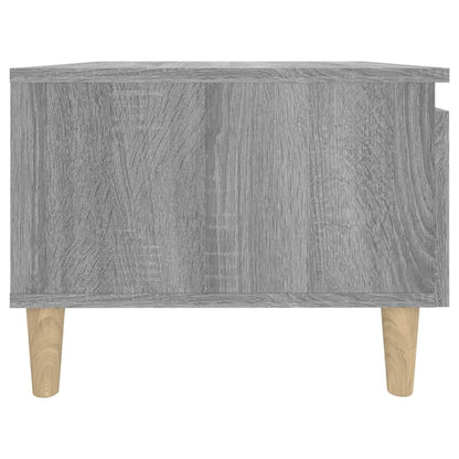Grey Sonoma Side Table - 50x46x35 cm Engineered Wood
