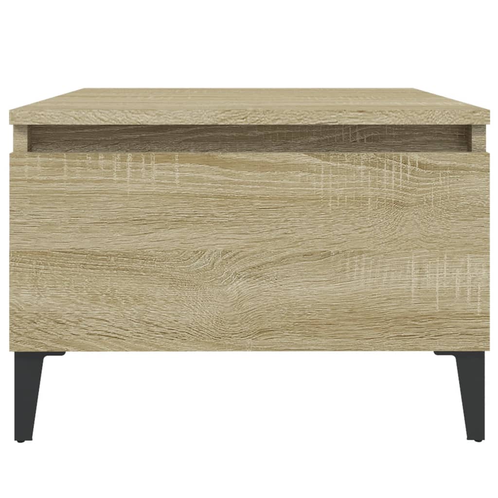 Sonoma Oak Side Table - Engineered Wood, 50x46x35 cm