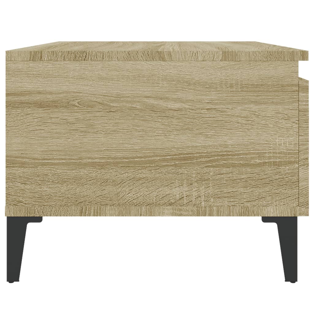 Sonoma Oak Side Table - Engineered Wood, 50x46x35 cm