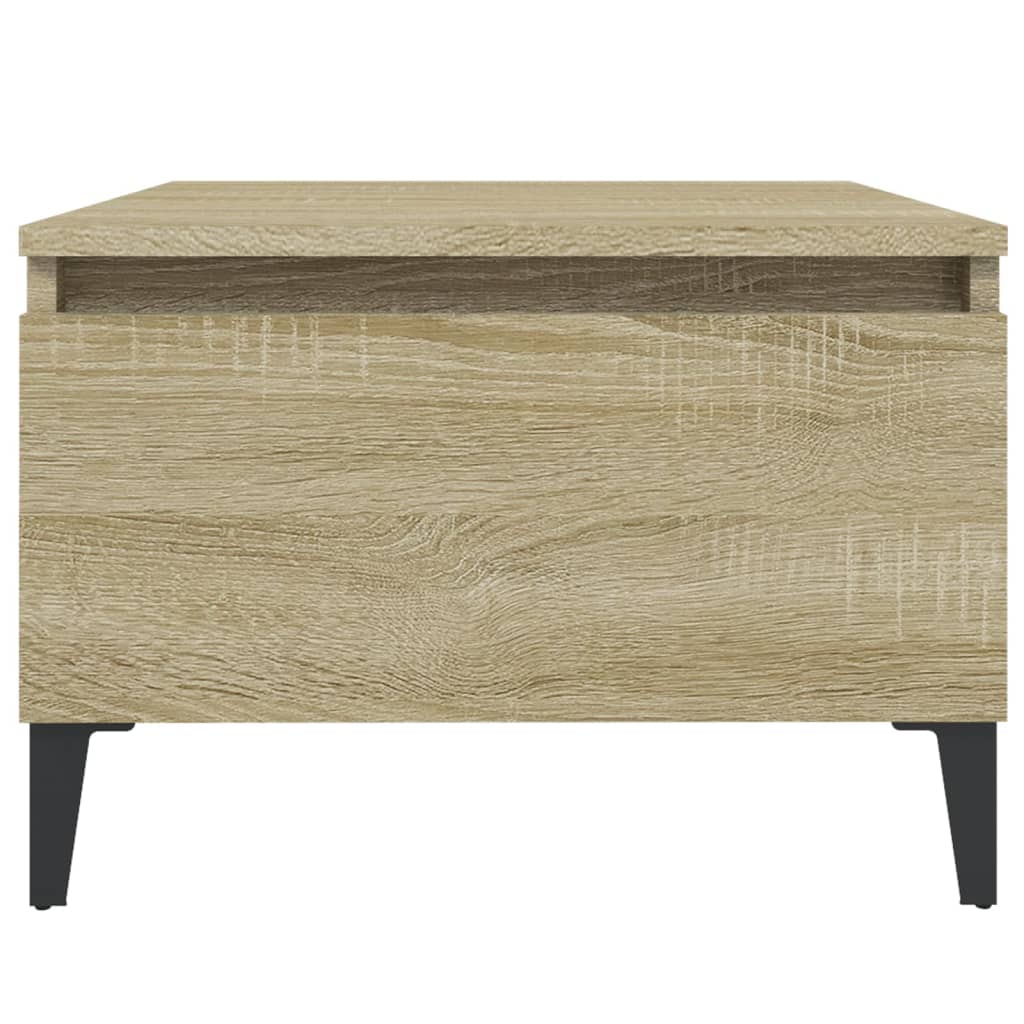 Set of 2 Side Tables - Sonoma Oak, Engineered Wood, 50x46x35 cm