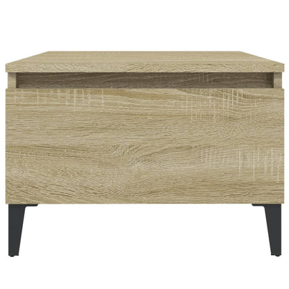 Set of 2 Side Tables - Sonoma Oak, Engineered Wood, 50x46x35 cm