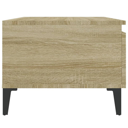 Set of 2 Side Tables - Sonoma Oak, Engineered Wood, 50x46x35 cm